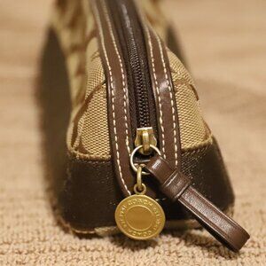Coach Signature Fabric Pencil Case